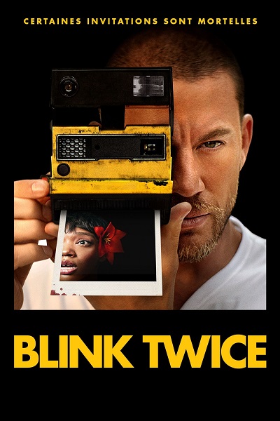 Blink Twice Films streaming VF : Frida est une jeune et intelligente serveuse de Los Angeles qui a les yeux fixés sur le philanthrope et magnat